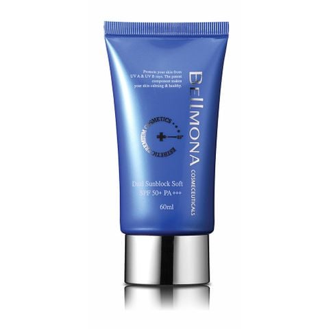 Kem chống nắng kép Bellmona Dual Sun Block Soft SPF50+ PA+++ Hàn Quốc
