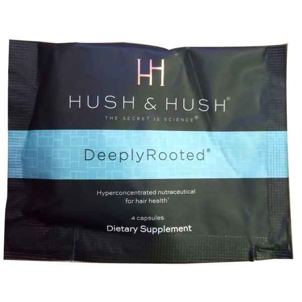 Viên uống mọc tóc HUSH & HUSH Deeply Rooted - Chống rụng và phục hồi tóc