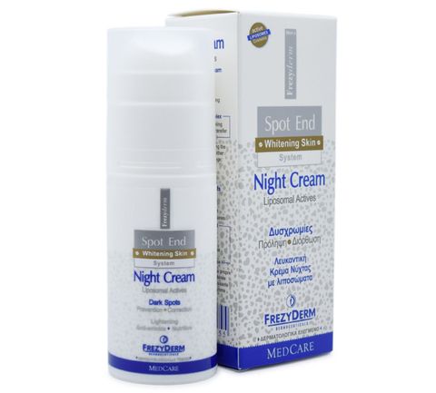 Kem làm mờ nám, đốm nâu & sáng da ban đêm Frezyderm Spot End Night Cream