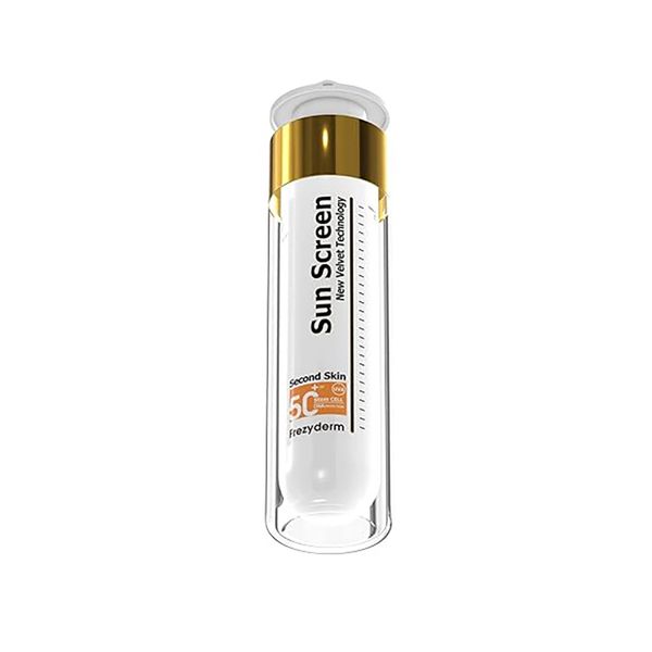 Kem chống nắng không bóng dầu Frezyderm Sun Screen Velvet Face 50+ không màu