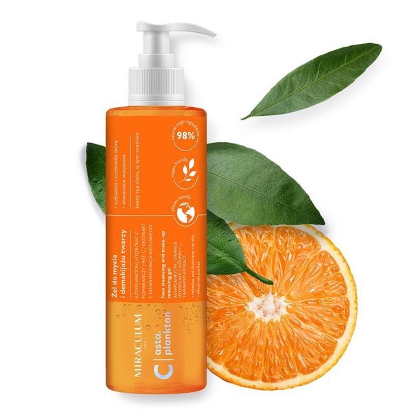 Gel rửa rặt & tẩy trang Miraculum Asta.Plankton C - Face Cleansing And Make-Up Removing Gel