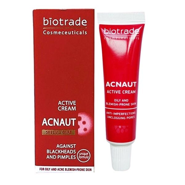 Kem trị mụn hoạt tính Biotrade Acnaut Active Cream
