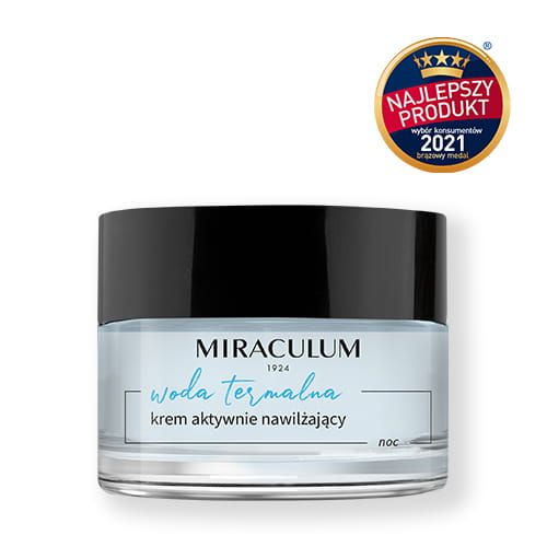Kem dưỡng ẩm ban đêm cho da dầu, siêu phục hồi Miraculum Thermal Water Actively Moisturizing Cream Night 98% nature