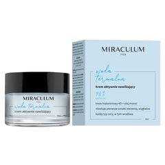 Kem dưỡng ẩm ban đêm cho da dầu, siêu phục hồi Miraculum Thermal Water Actively Moisturizing Cream Night 98% nature