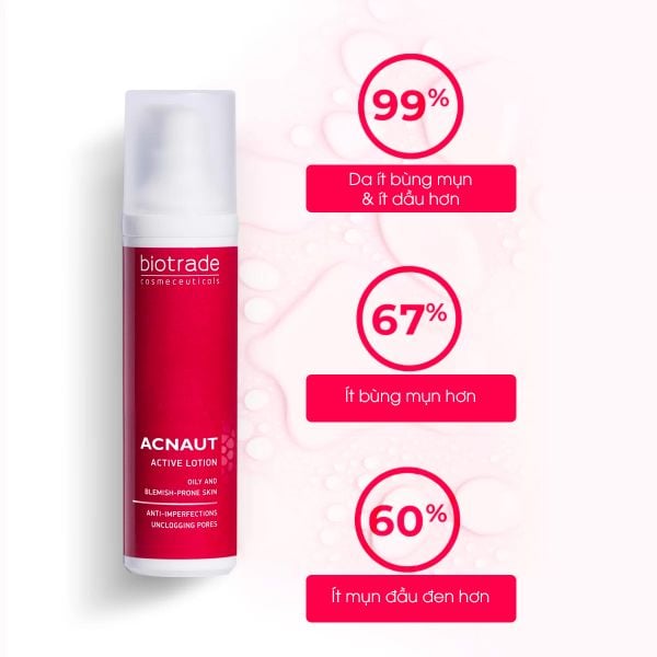 Dung dịch chấm mụn hoạt tính Biotrade Acnaut Active Lotion