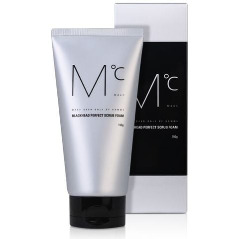 Sữa rửa mặt cho Nam MdoC Blackhead Perfect Scrub Foam - Dạng bọt kết hợp tẩy tế bào chết, loại bỏ mụn đầu đen