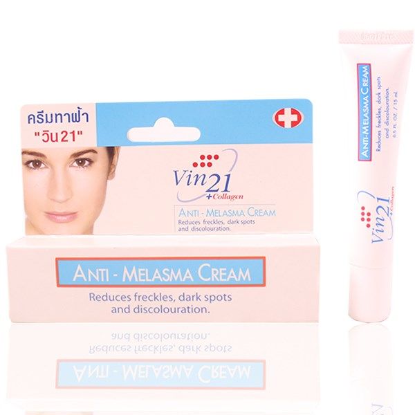 Kem trị nám kết hợp Collagen Vin21 Anti - Melasma Cream