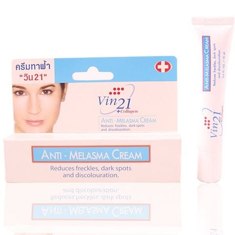Kem trị nám kết hợp Collagen Vin21 Anti - Melasma Cream