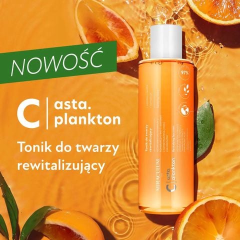 Nước cân bằng trẻ hóa, sáng da Miraculum Asta.Plankton C - Revitalizing Face Tonic