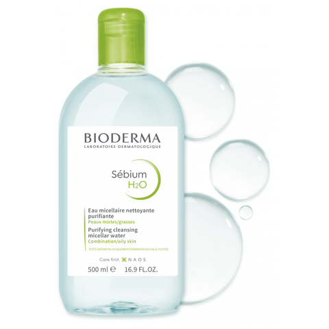 Nước tẩy trang cho da dầu mụn Bioderma Sébium H2O Purifying Cleansing Micellar Water
