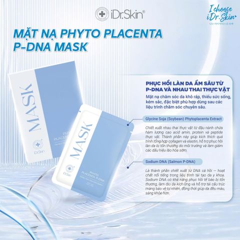 Mặt nạ phục hồi da iDr.Skin Phyto Placenta P-DNA Mask