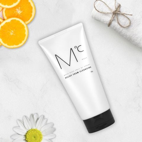 Sữa rửa mặt cho Nam MdoC Relief Foam Cleansing - Loại bỏ bã nhờn