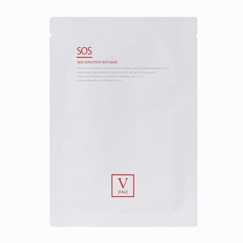 Mặt nạ phục hồi giảm đỏ làm dịu da FAU Skin Solution SOS Mask