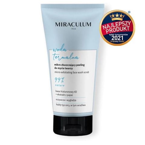 Sữa rửa mặt tẩy tế bào chết Miraculum Thermal Water Micro Exfoliating Face Wash Scrub