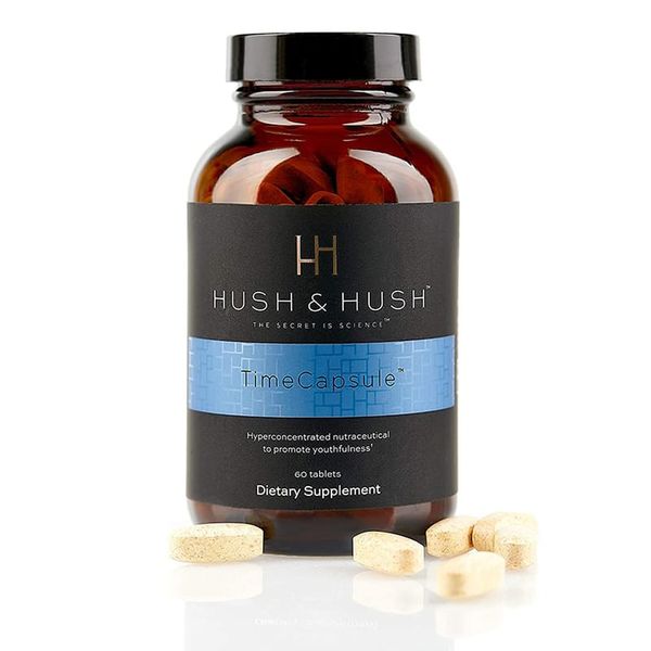 Viên uống trẻ hóa da, mờ nám HUSH & HUSH Time Capsule - Trẻ hóa da, hỗ trợ mờ nám và chống các tia tổn thương