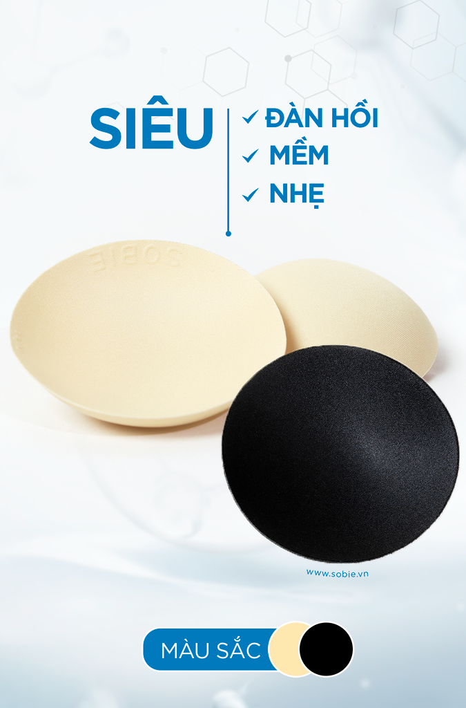 Mút ngực mềm siêu đàn hồi cao cấp SOBIE