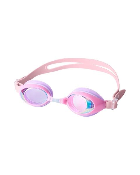  Kính bơi trẻ em SOBIE cao cấp tráng gương, chống sương, UV - Pink Mirror S10 