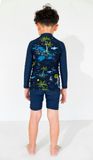  Shark Navy Kid Rashguard Set 