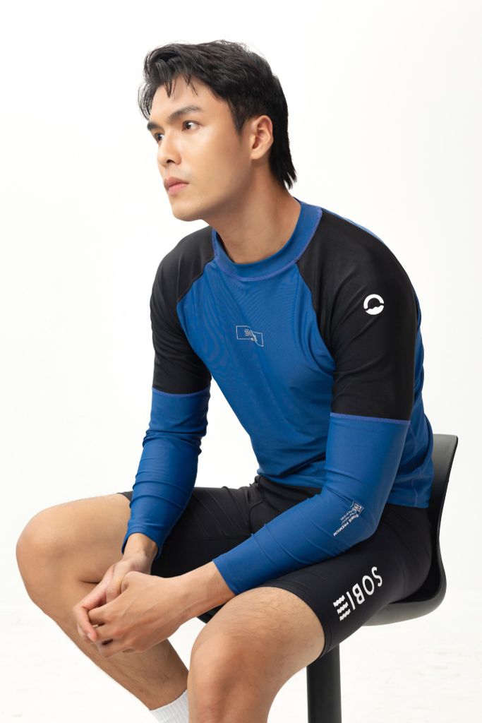 Áo bơi nam tay dài Topaz, ảnh 9