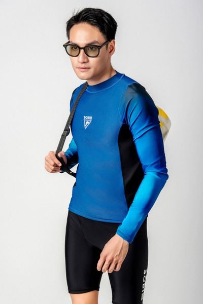  Ryder Áo bơi nam tay dài chống nắng 