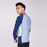  Áo Bơi Nam Wave Long Sleeved Light Blue 