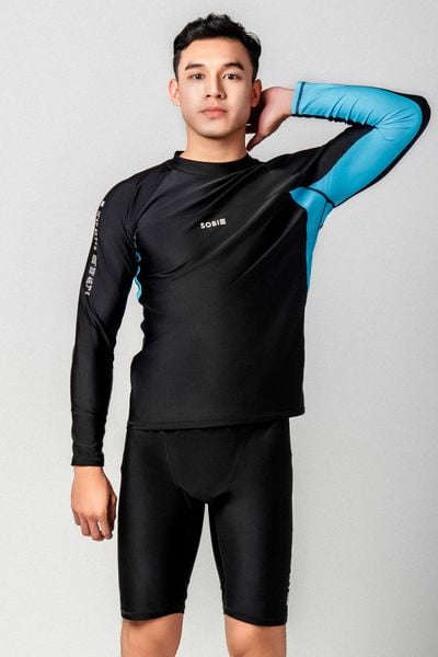  Richard Áo bơi nam tay dài chống nắng 