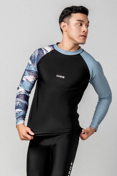  Vincent Áo bơi nam tay dài chống nắng 