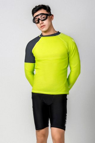  Riley Áo bơi nam tay dài chống nắng 