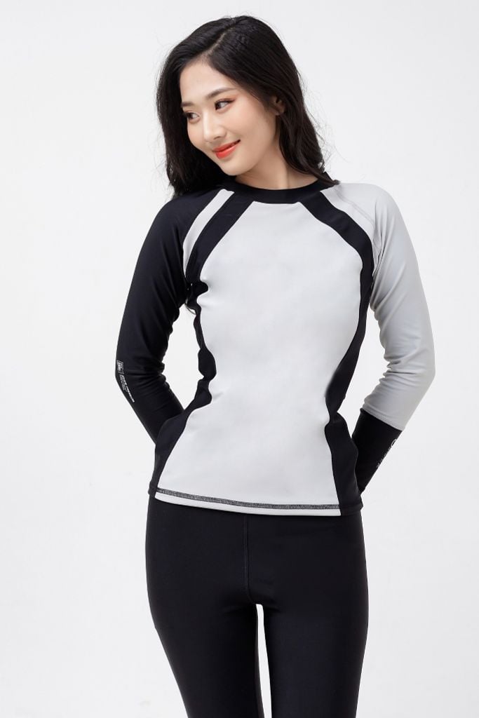 Áo bơi nữ tay dài Cloudy Donna, ảnh 4