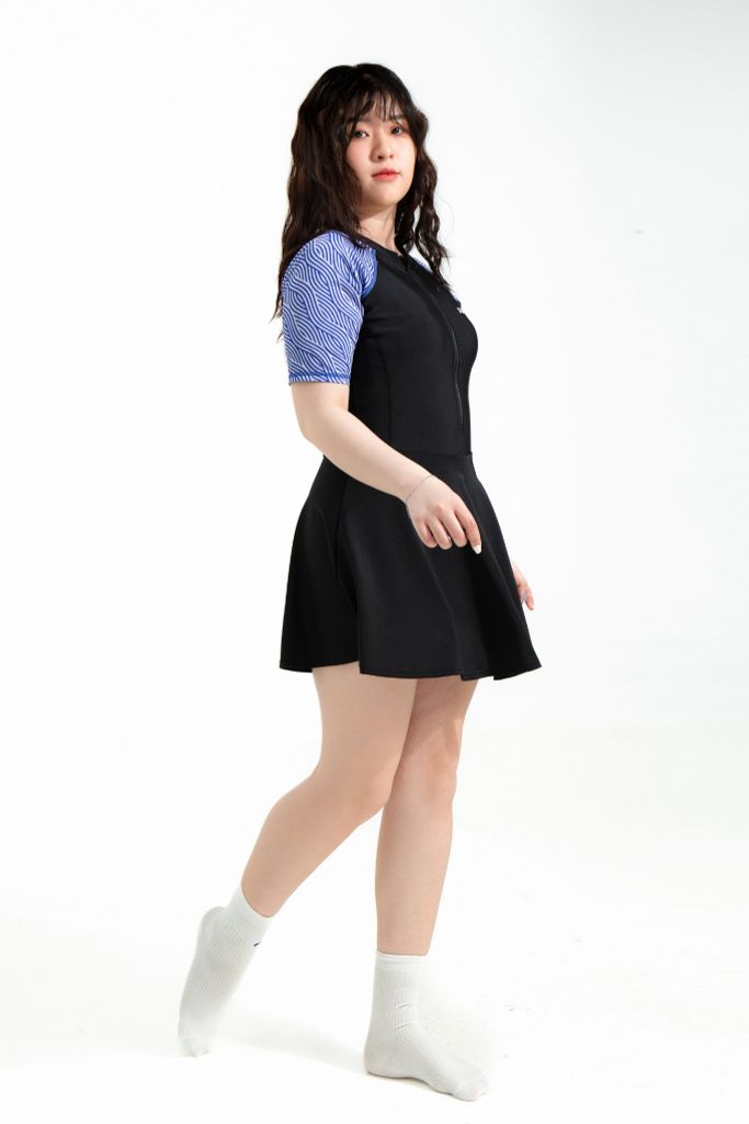 Đồ bơi nữ liền thân váy Chubby Edna — 8