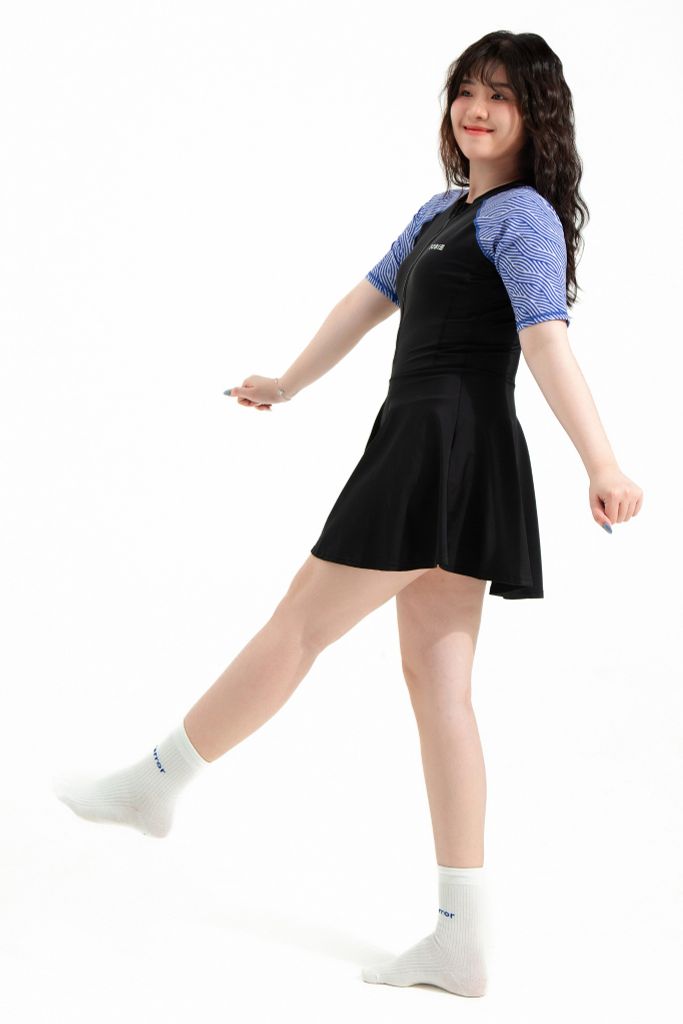 Đồ bơi nữ liền thân váy Chubby Edna — 7