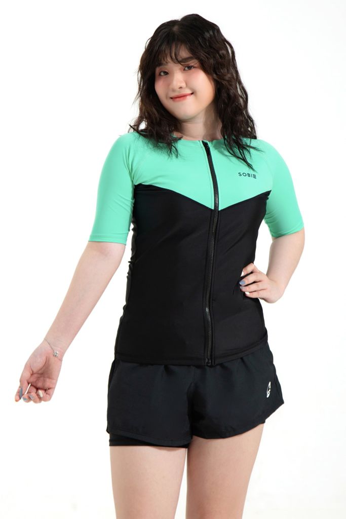 Áo bơi nữ tay ngắn Chubby Andrea, ảnh 4