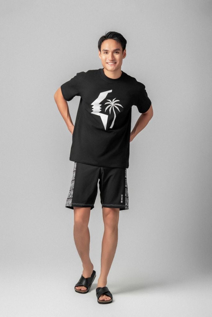 Áo thun đi biển Unisex Palm Dream Tee, ảnh 4