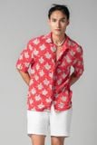  Dandy Áo sơ mi nam tay ngắn vải linen rayon 