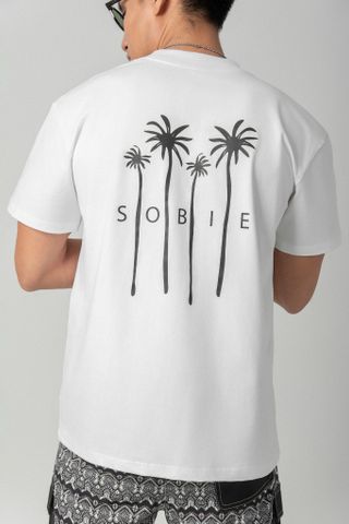  Áo thun đi biển Unisex Tropical Shade Tee 