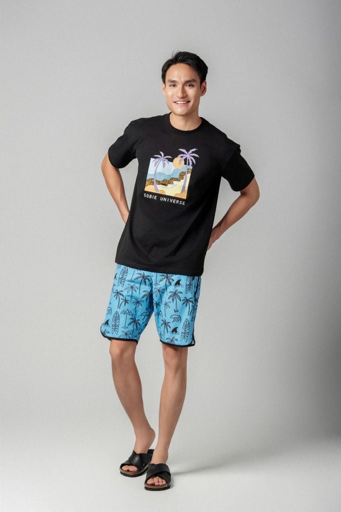 Áo thun đi biển Unisex Palm Trop Tee, ảnh 5