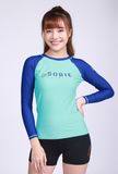  Áo bơi nữ Basic Sky Blue 