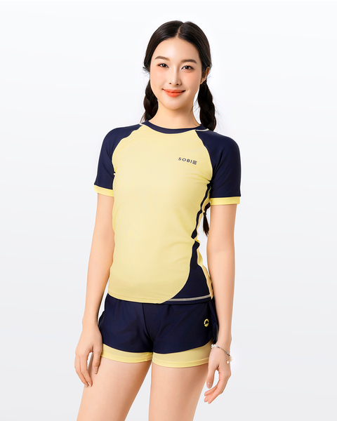  Áo bơi nữ tay ngắn Gorgeous Aquila 