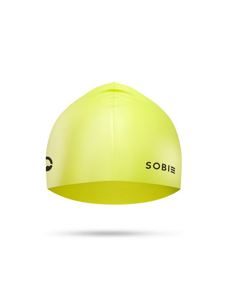  Nón bơi silicon cao cấp SOBIE Neon - Black S14 