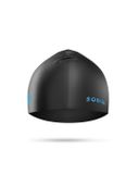  Nón bơi silicon cao cấp SOBIE Black - Blue S12 