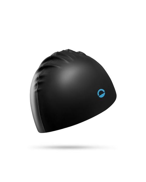  Nón bơi silicon cao cấp SOBIE Black - Blue S12 
