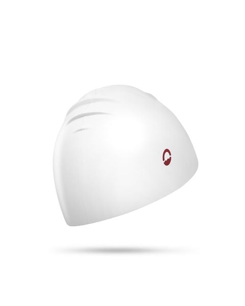  Nón bơi nữ silicon cao cấp dành cho tóc dài SOBIE White S18 