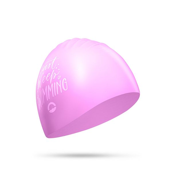 Nón bơi nữ silicon cao cấp dành cho tóc dài KeepSwimming S20 