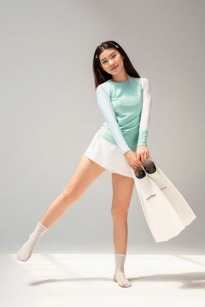  Destiny Kiera Áo bơi nữ tay dài 