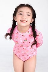 Đồ bơi bé gái liền thân Cherry ngọt ngào 2