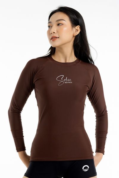  Áo Bơi Nữ Tay Dài - Cinnamon 