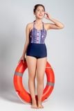  Muse Bonnie Đồ bơi nữ liền thân cổ yếm monokini 
