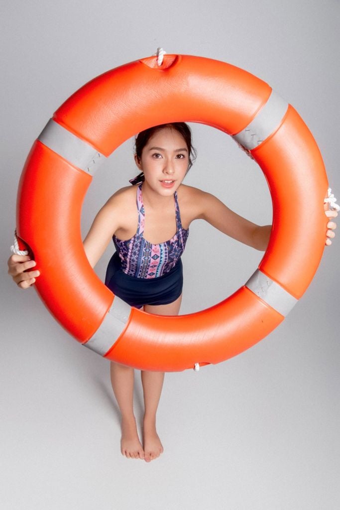 Muse Bonnie Đồ bơi nữ liền thân cổ yếm monokini, ảnh 6