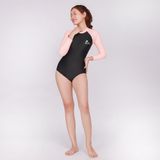  Đồ Bơi Liền Mảnh SOBIE Black Pink Khoá Kéo Sau 