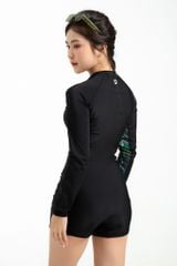 Đồ bơi nữ liền thân tay dài Alida 4
